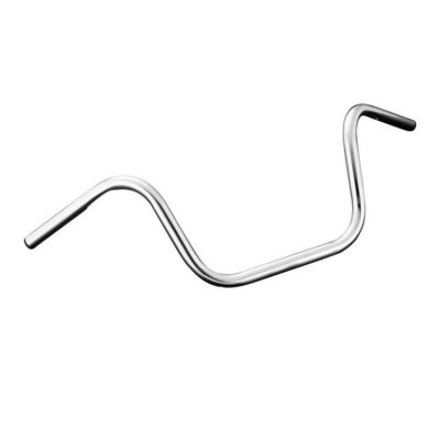 Motocyklová řidítka 22mm Highway Hawk STREET LOW, šířka 82cm, chrom